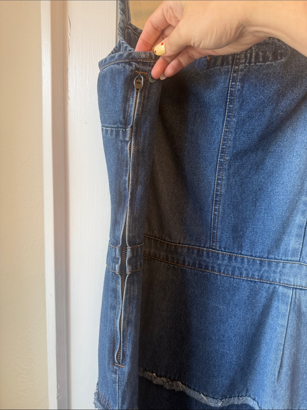 Y2K Me and You Denim Dress - Picture 4 of 7